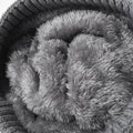 Cable Knit Solid Color Hat with Pompom - Hovatok