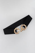 Zinc Alloy Buckle Elastic Belt - Hovatok