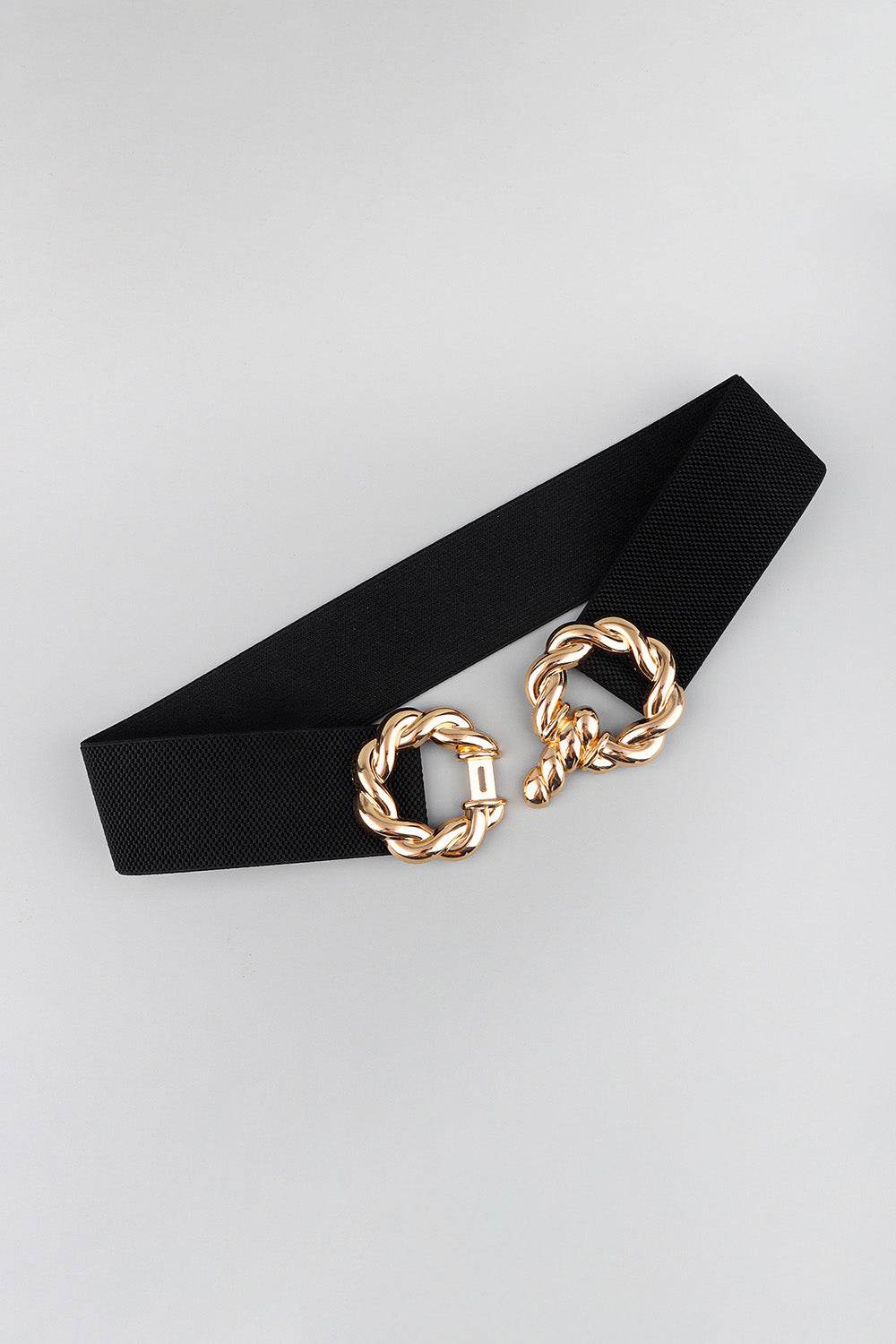 Zinc Alloy Buckle Elastic Belt - Hovatok