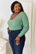 Basic Bae Scoop Neck Long Sleeve Top - Hovatok