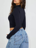 Zip Up Long Sleeve Active Outerwear - Hovatok