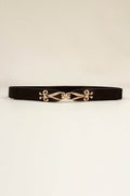 Alloy Buckle Elastic Belt - Hovatok