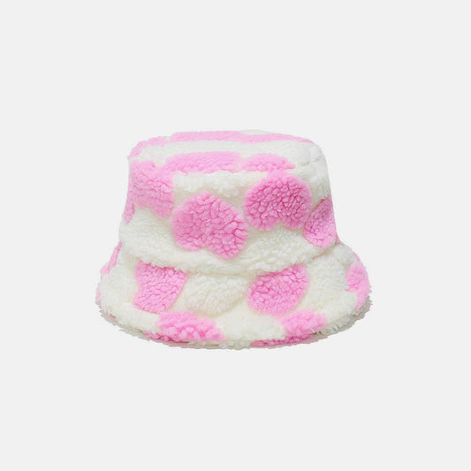 Contrast Heart Bucket Hat - Hovatok