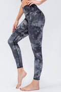 Wide Waistband Slim Fit Active Leggings - Hovatok