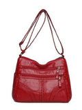 PU Leather Adjustable Strap Shoulder Bag - Hovatok