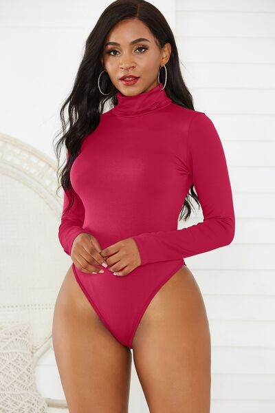 Turtleneck Long Sleeve Bodysuit - Hovatok