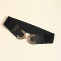 Double C Buckle Elastic Belt - Hovatok