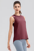 Round Neck Wide strap Active Tank - Hovatok