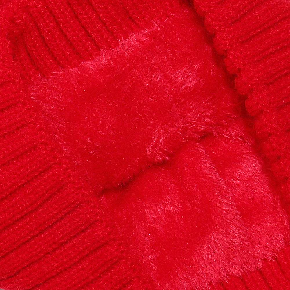 Cable Knit Winter Hat with Pompom - Hovatok