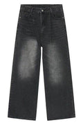 Wide Leg Jeans with Pockets - Hovatok