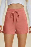Basic Bae Full Size Air Scuba Drawstring High Waist Shorts - Hovatok