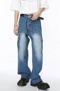 Baggy Jeans with Cargo Pockets - Hovatok