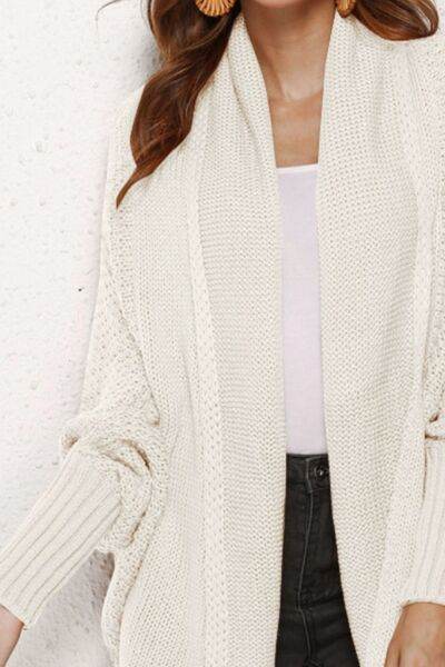 Angel Wings Open Front Batwing Sleeve Cardigan - Hovatok