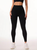 Pocketed High Waist Active Leggings - Hovatok