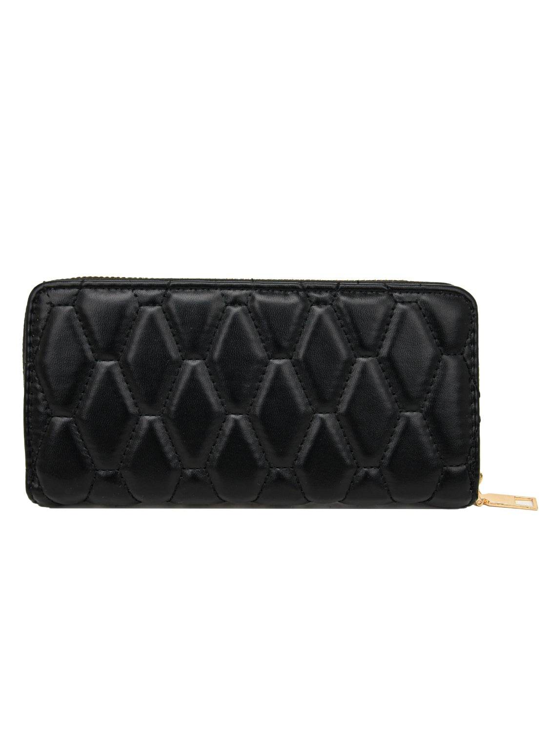 PU Leather Solid Color Wallet - Hovatok