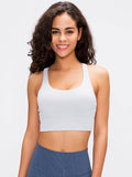 Millennia Crisscross Scoop Neck Active Tank - Hovatok
