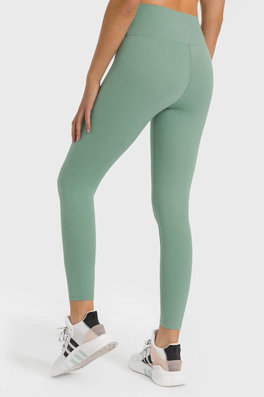 Millennia High Waist Ankle-Length Yoga Leggings - Hovatok