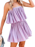 Ruched Spaghetti Strap Romper - Hovatok