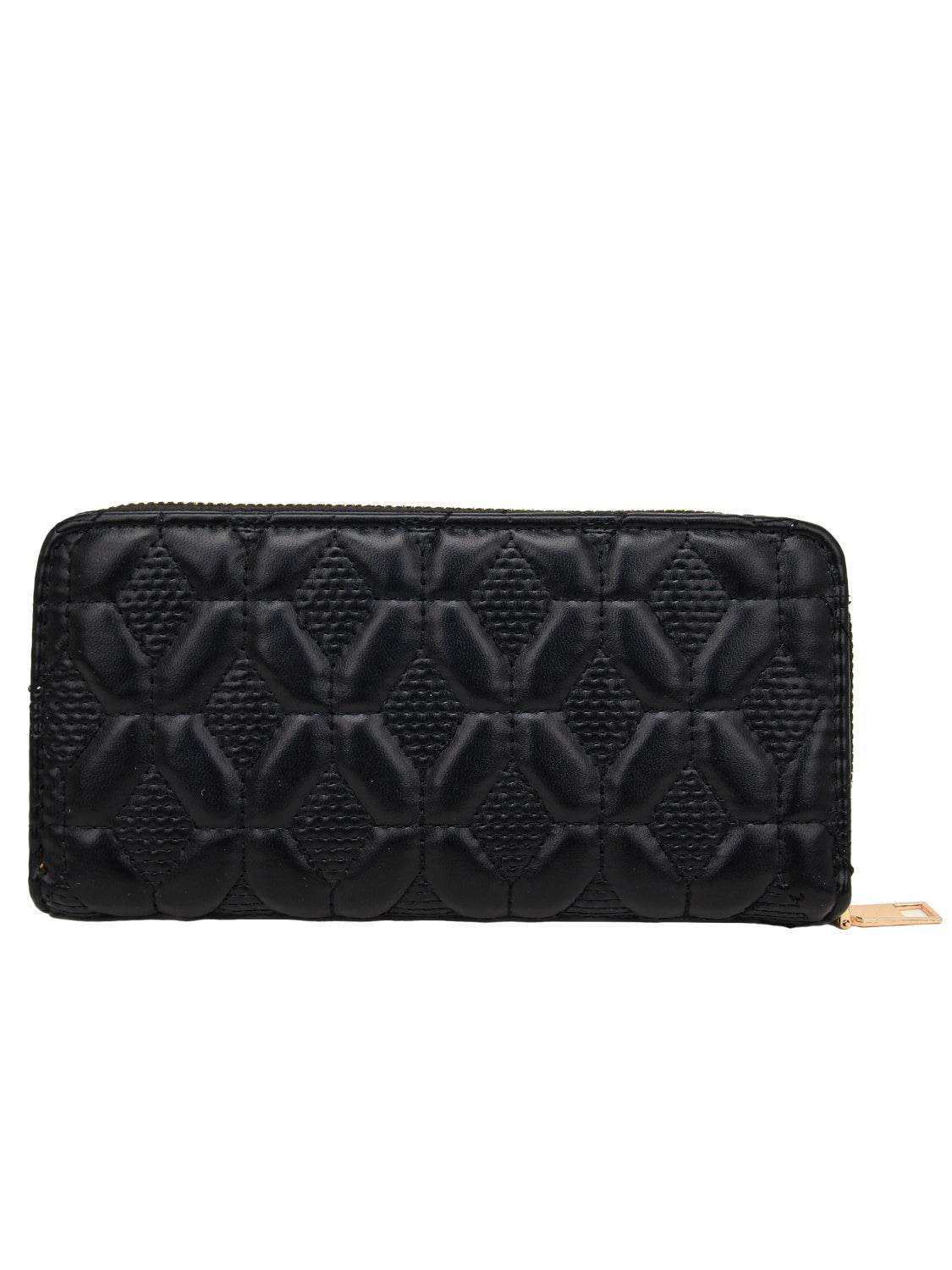 PU Leather Solid Color Wallet - Hovatok