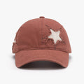 Adjustable Star Raw Hem Cap - Hovatok