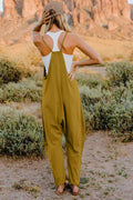Double Take Full Size V-Neck Sleeveless Jumpsuit with Pockets - Hovatok