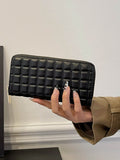 PU Leather Solid Color Wallet - Hovatok