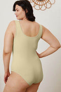 Basic Bae Full Size Square Neck Sleeveless Bodysuit - Hovatok