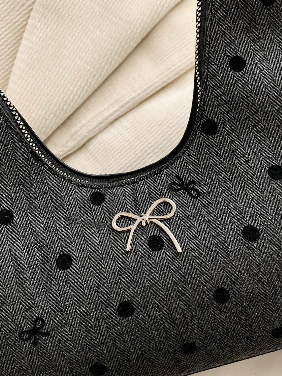 Bow Moon Shape Shoulder Bag - Hovatok