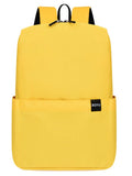 Solid Color Nylon Backpack Bag - Hovatok