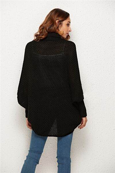 Angel Wings Open Front Batwing Sleeve Cardigan - Hovatok