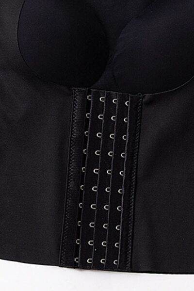 Basic Bae Scoop Neck Shapewear Tank with Removable Paddings - Hovatok