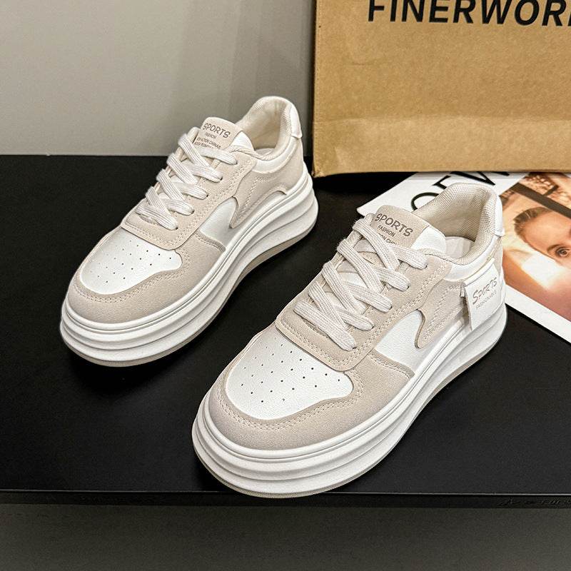 Contrast Platform Sneakers - Hovatok