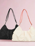 Oxford Cloth Adjustable Strap Large Capacity Crossbody Bag - Hovatok