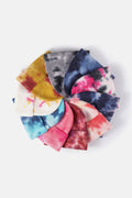 Tie-Dye Cuffed Rib-Knit Beanie Hat - Hovatok