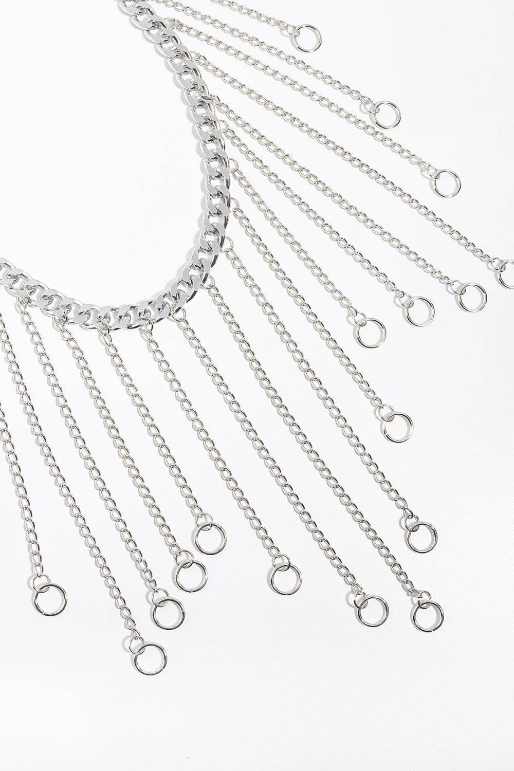 Fringe Chain Alloy Belt - Hovatok