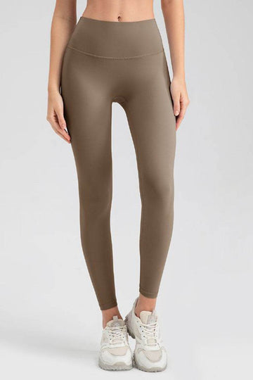 Wide Waistband Sport Leggings - Hovatok