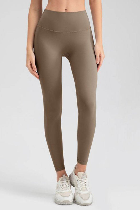 Wide Waistband Sport Leggings - Hovatok