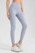 Wide Waistband Sport Leggings - Hovatok