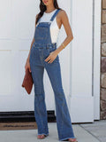 Raw Hem Denim Overall - Hovatok