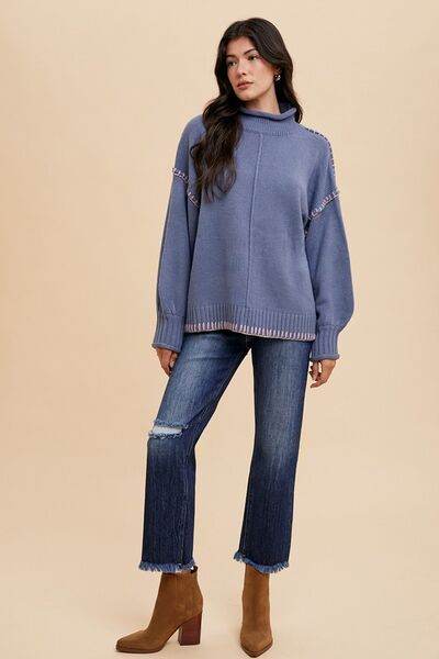 Annie Wear Distressed Raw Hem Straight Leg Cropped Jeans - Hovatok