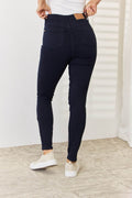 Judy Blue Full Size Garment Dyed Tummy Control Skinny Jeans - Hovatok