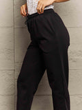Simply Love Full Size Drawstring Sweatpants - Hovatok