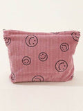 Zenana Corduroy Smile Clutch Bag - Hovatok