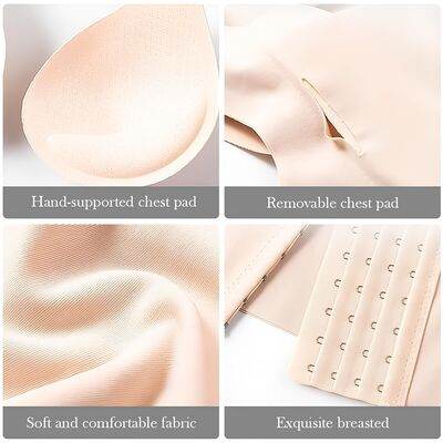 Basic Bae Scoop Neck Shapewear Tank with Removable Paddings - Hovatok