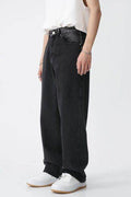Wide Leg Jeans with Pockets - Hovatok