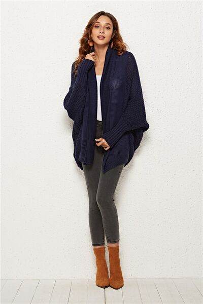 Angel Wings Open Front Batwing Sleeve Cardigan - Hovatok