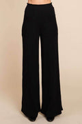 Culture Code Full Size High Waist Wide Leg Pants - Hovatok
