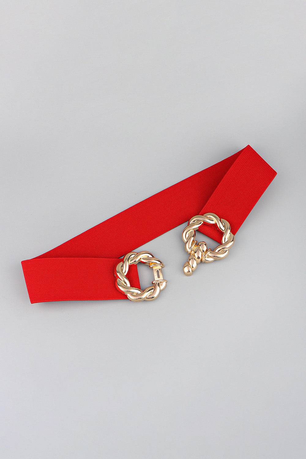 Zinc Alloy Buckle Elastic Belt - Hovatok