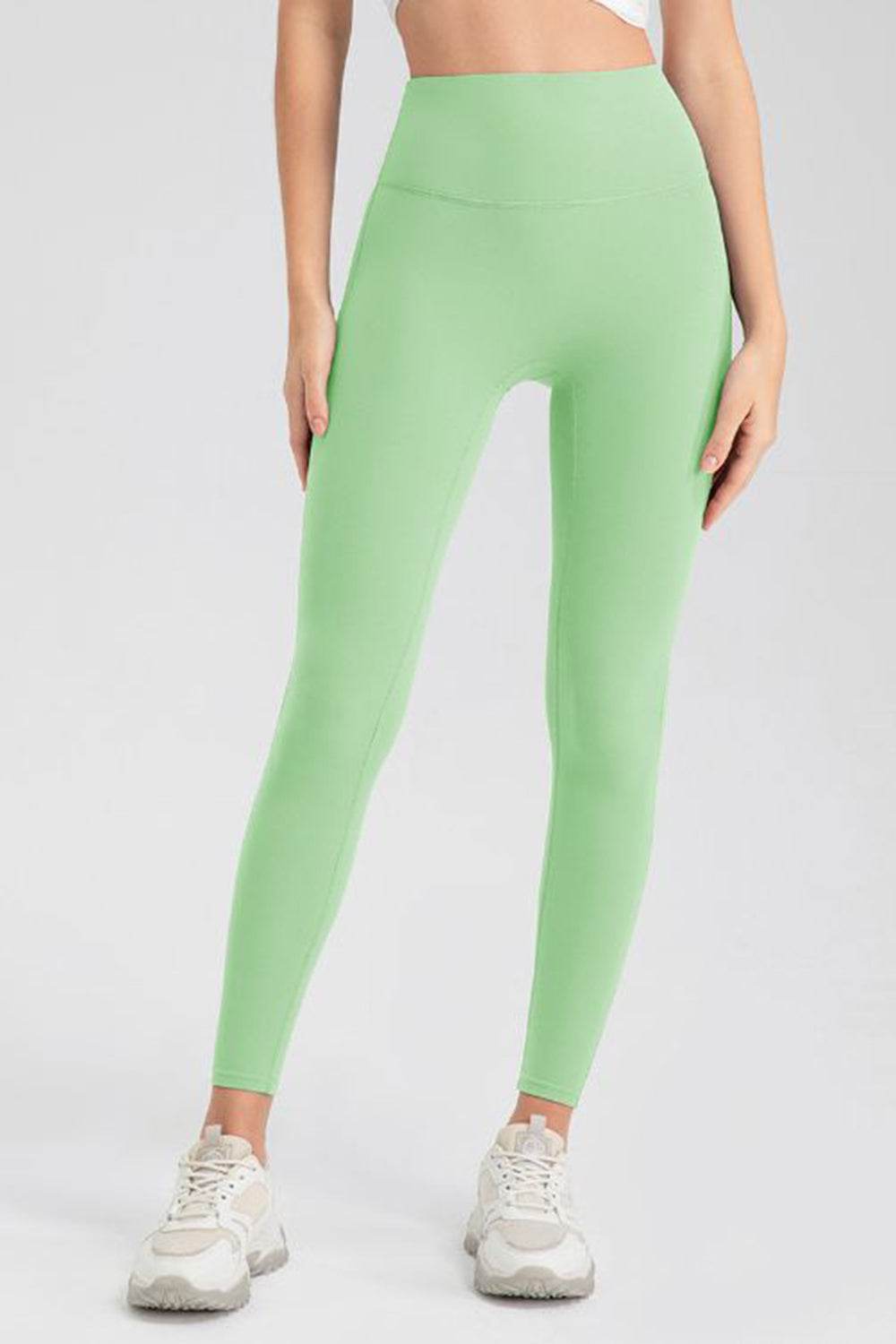 High Waist Skinny Active Pants - Hovatok