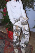 Men's Printed Straight Leg Jeans - Hovatok